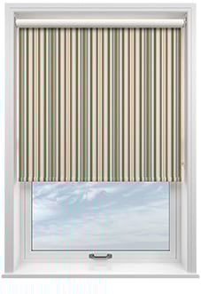 The British Stripe Co. Elizabeth, Derwent No.1 - Roller Blind